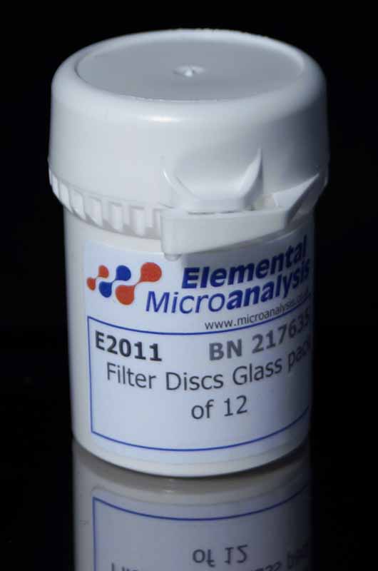 Filter Discs Glass pack of 12